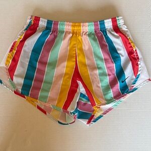 Nike Multicolor Striped Kids Shorts